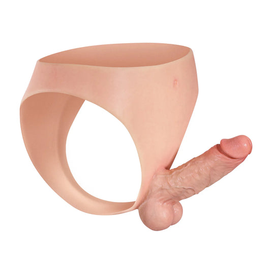 装着式ストラップオン 15.5cm|しっかり芯あり、自然で安定した使用感