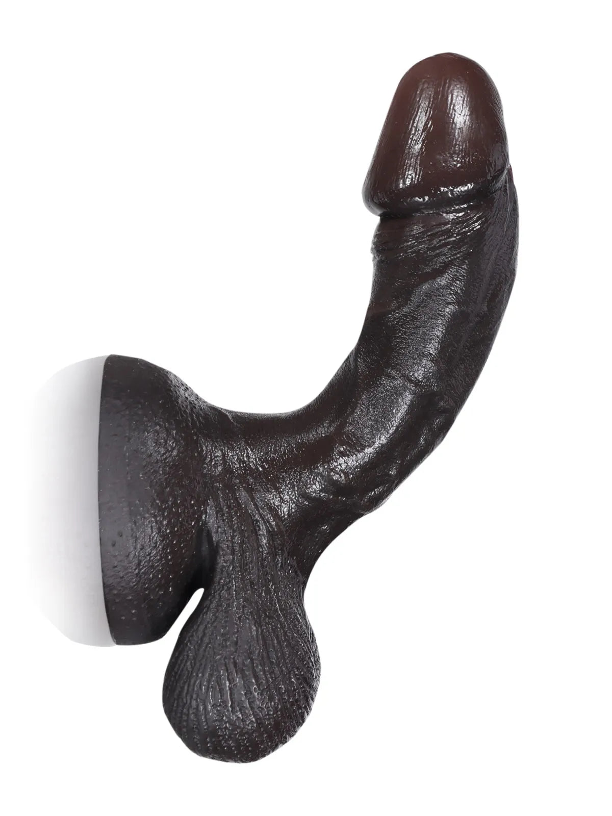スミス (Smith) 15.8cm 黒人ディルド|スムーズな導入を叶える錐形設計とリアルな質感