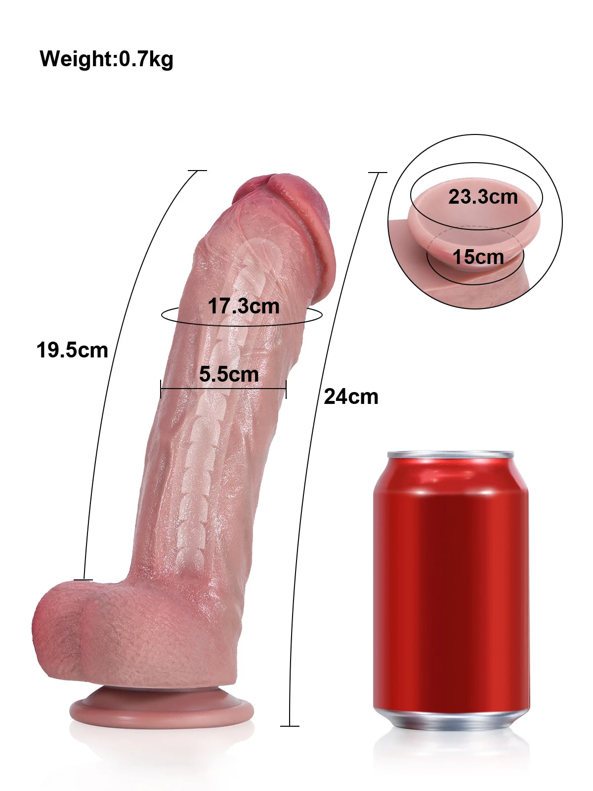 極太ディルド-マチェーテ (Machete)-Realdildo.JP