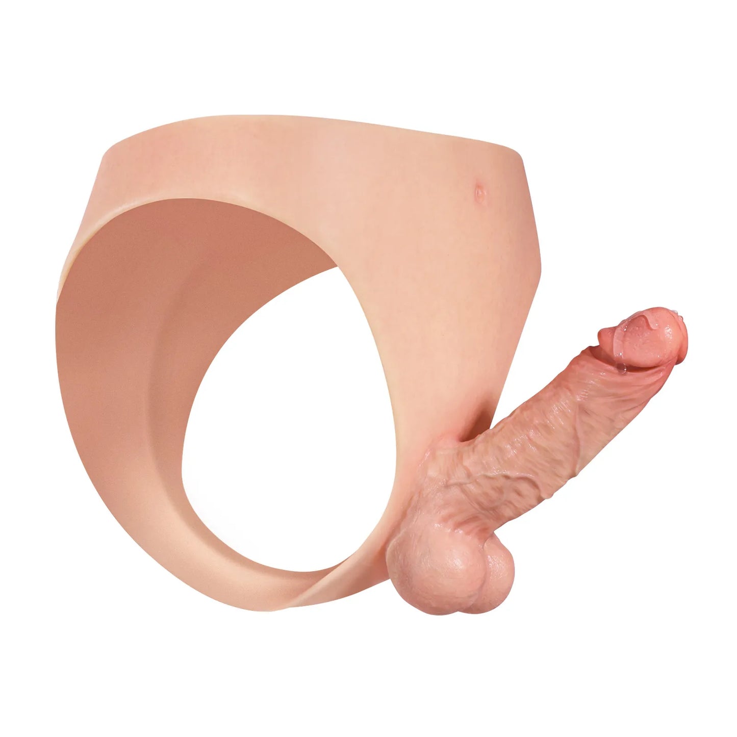 装着式ストラップオン 15.5cm｜しっかり芯あり、自然で安定した使用感