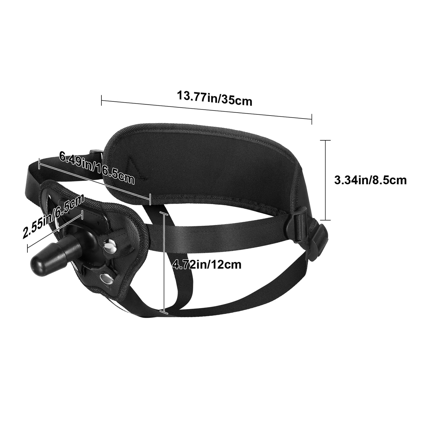 システム対応ストラップオンハーネス｜専用プラグ固定式（ウェアラブルディルド用）