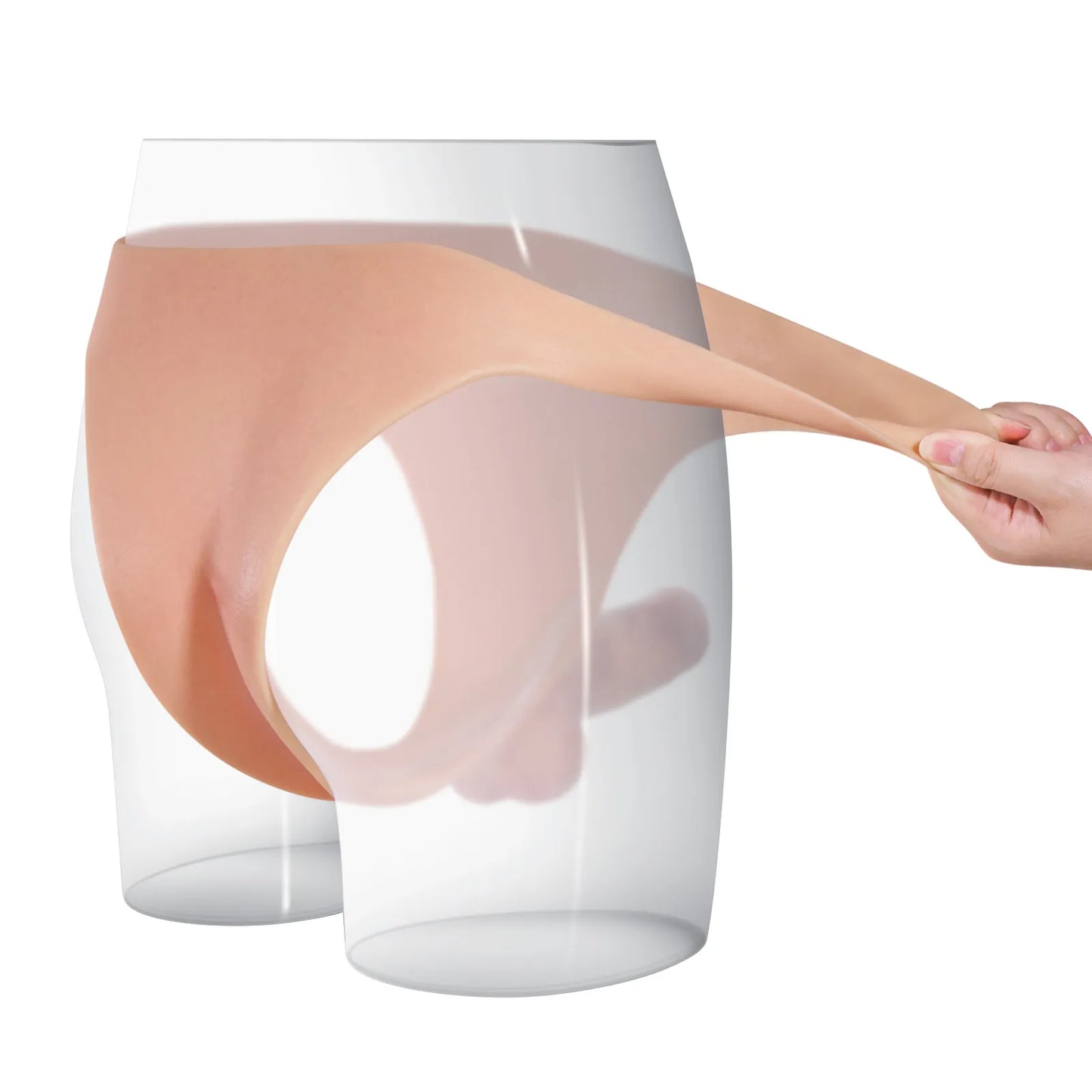 装着式ストラップオン 15.5cm｜しっかり芯あり、自然で安定した使用感