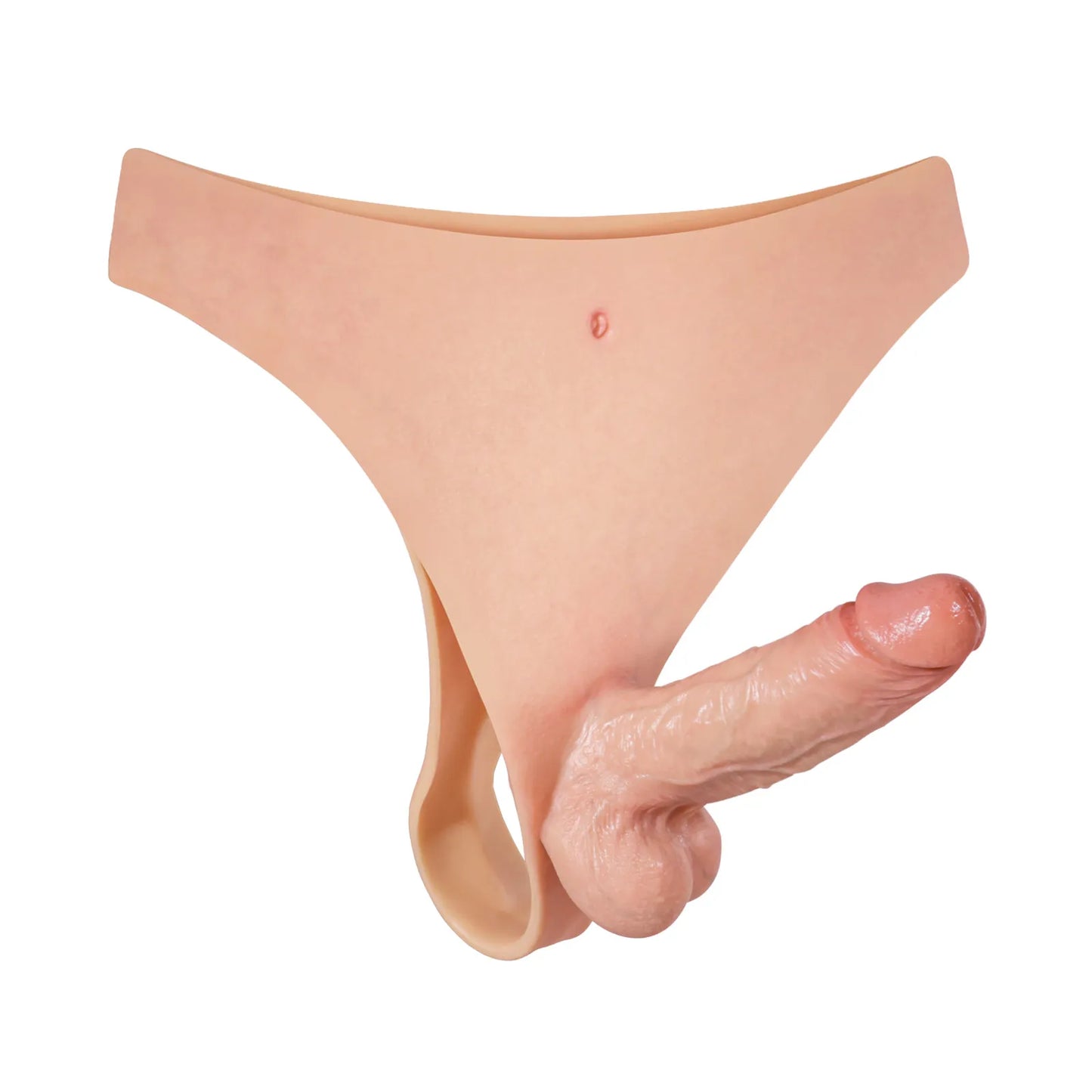 装着式ストラップオン 15.5cm｜しっかり芯あり、自然で安定した使用感