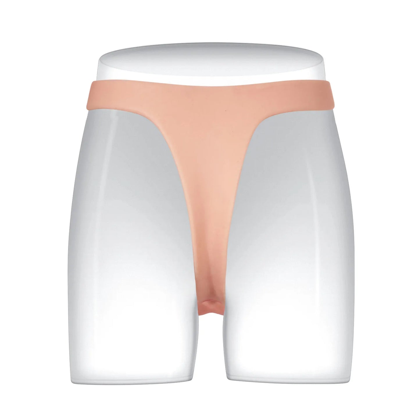 軽量シリコン製ストラップオン 16cm｜スリムベルト＆リアルな使用感