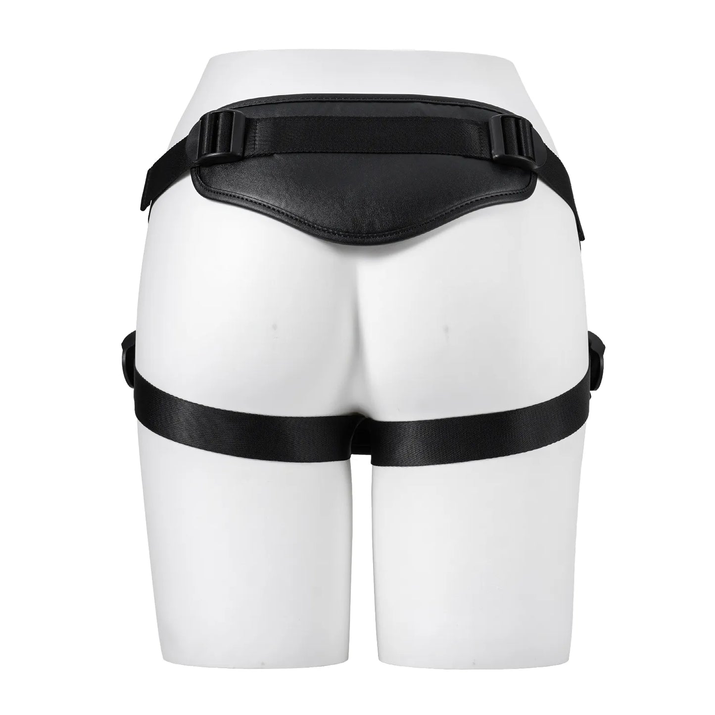 レザー製ストラップオンハーネス｜吸盤ディルド対応・サイズ調整可