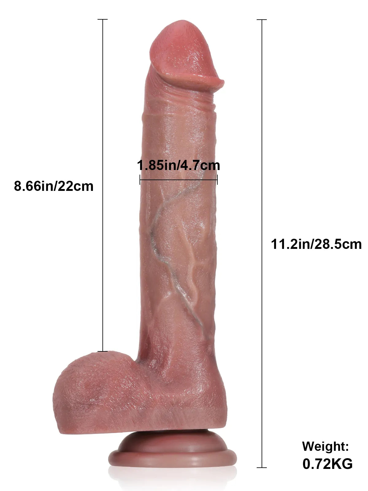 Becker (ベッカー) 28.5cm 電動ディルド｜ピストン伸縮×7種振動が放つ圧倒的な臨場感