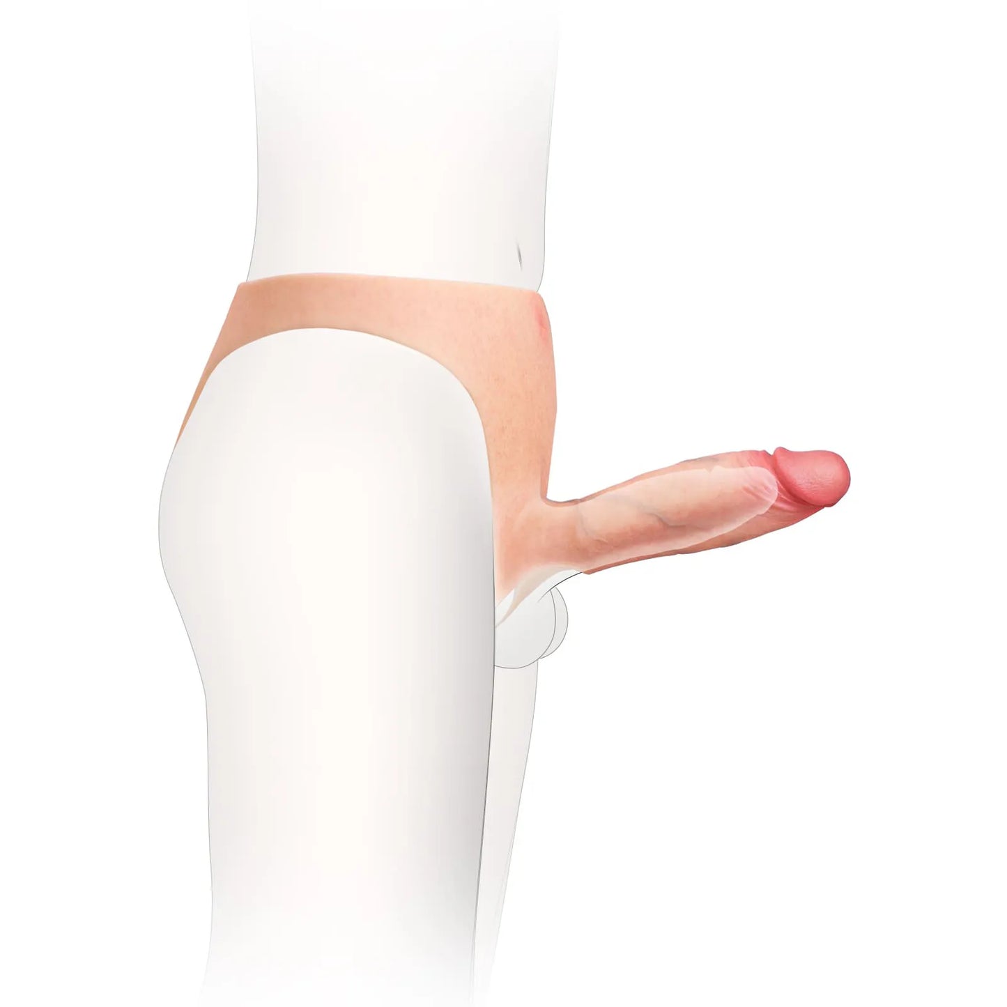 ウェアラブルホロー ストラップオンディルド｜ペニスエクステンション・ED用コックスリーブ