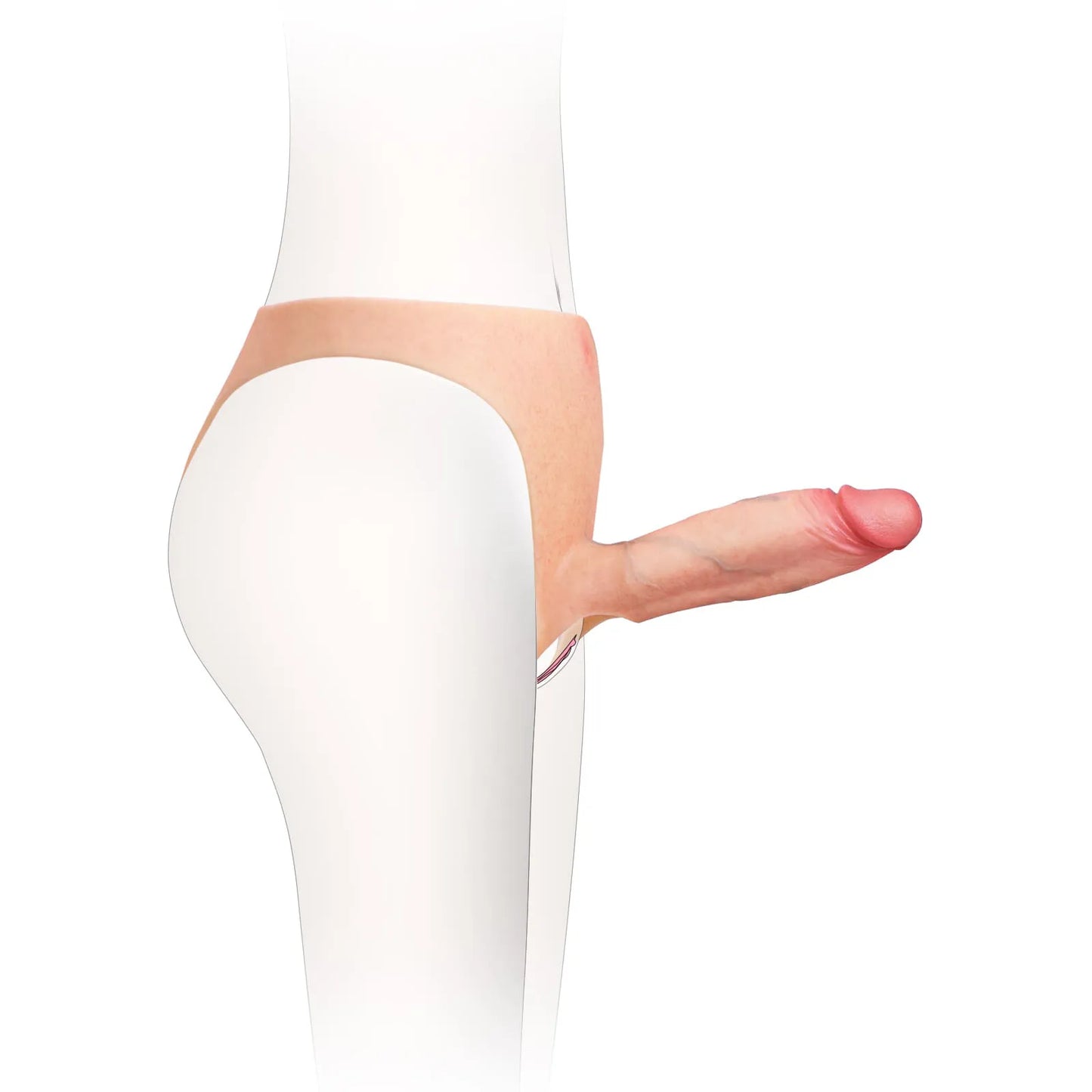 ウェアラブルホロー ストラップオンディルド｜ペニスエクステンション・ED用コックスリーブ